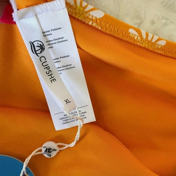 Cupshe orange daisy bikini bottom - Picture 3 of 6